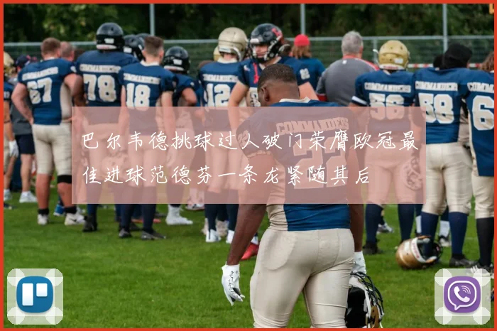 巴尔韦德挑球过人破门荣膺欧冠最佳进球范德芬一条龙紧随其后